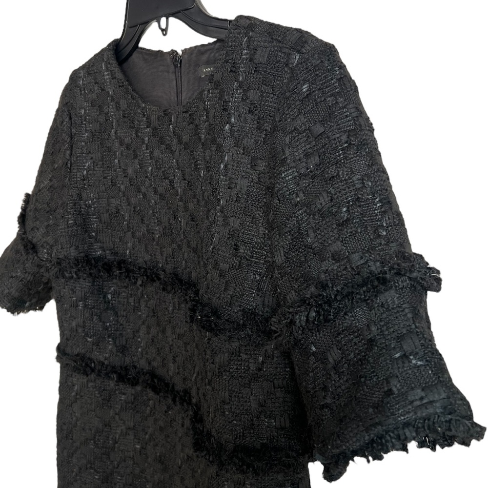 Ann Taylor Tweed Trim Shift Dress - Picture 4 of 10